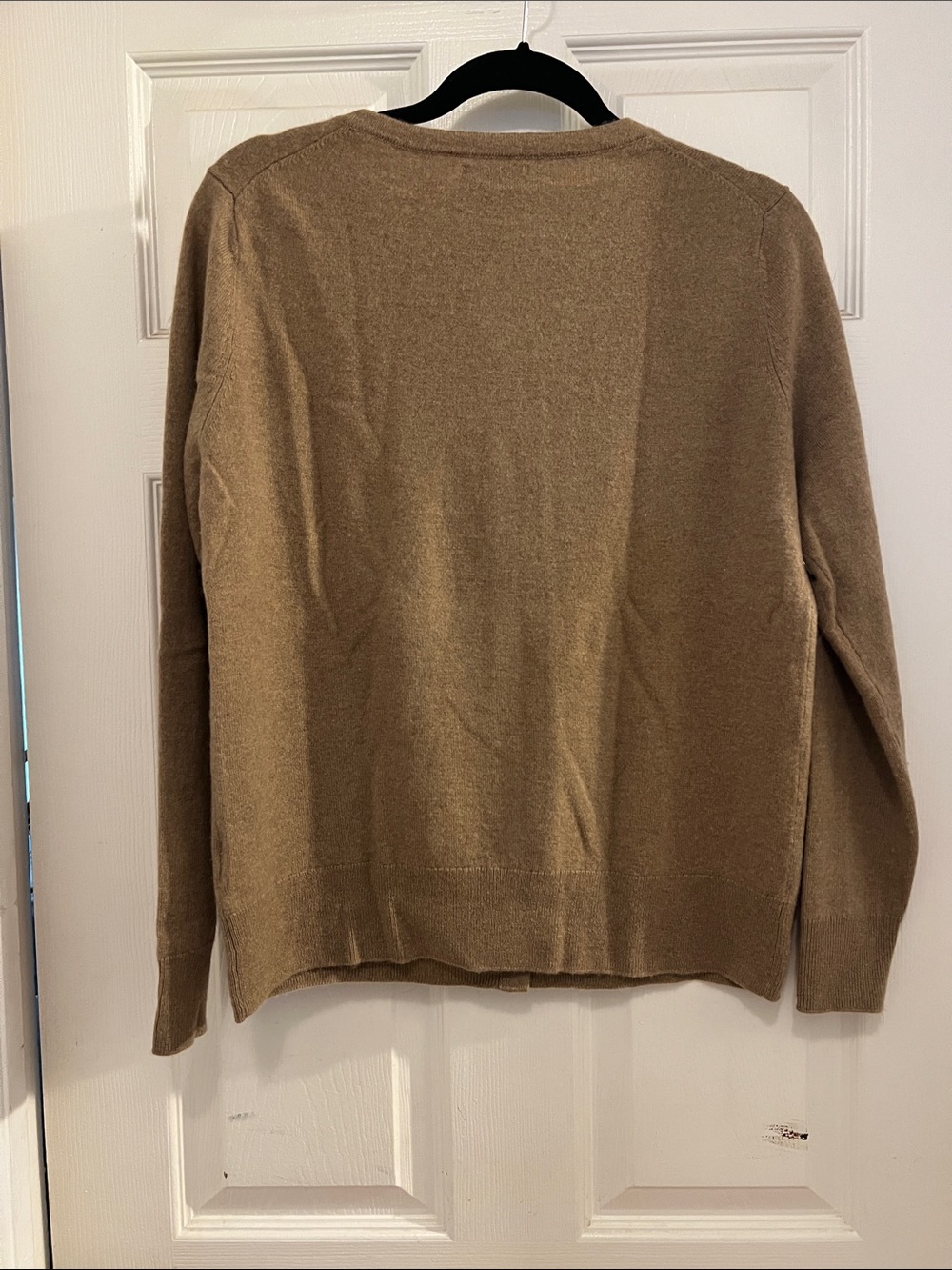 NWOT Quince Mongolian Cashmere Cardigan Sweater in Teak, sz Medium - Picture 9 of 9